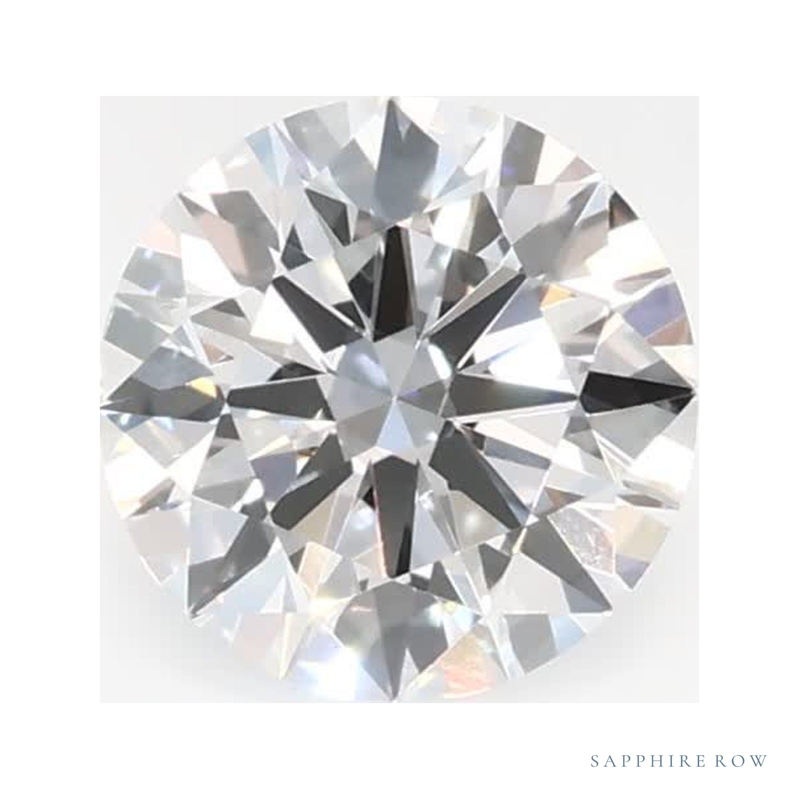 0.71 ct lab-grown diamond, round cut | Sapphire Row