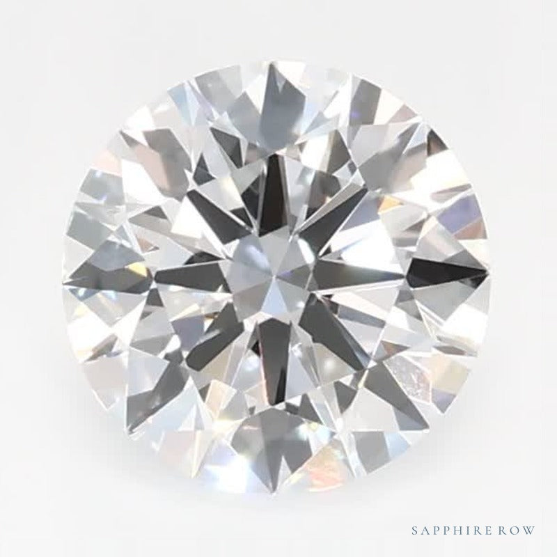 0.71 ct lab-grown diamond, round cut | Sapphire Row · cut6