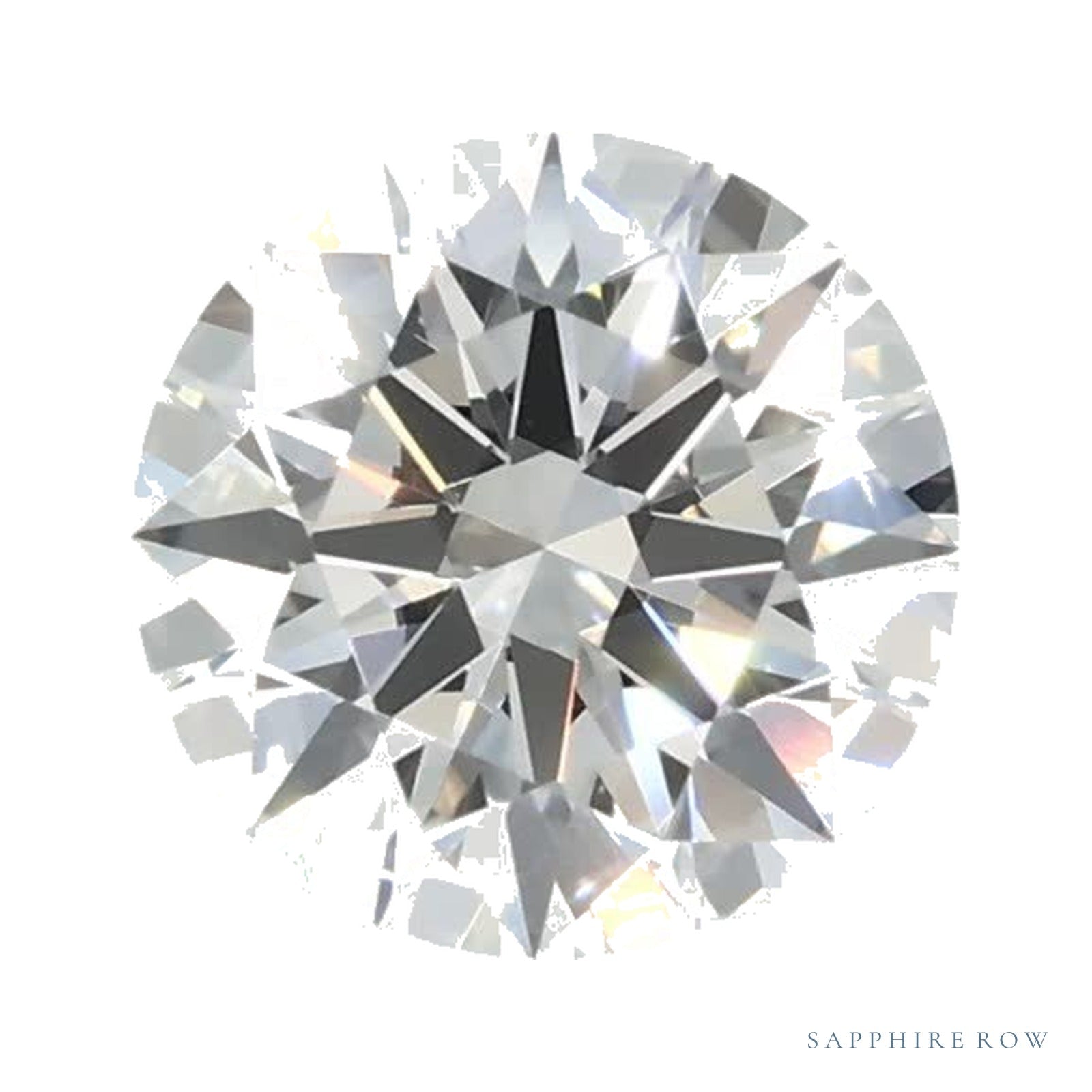 0.71 ct Round Lab-Grown Diamond – F VS1 — Sapphire Row · cut · cut3 · cut4