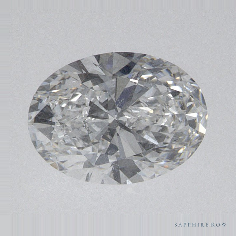0.71 ct lab-grown diamond, oval cut | Sapphire Row · cut7