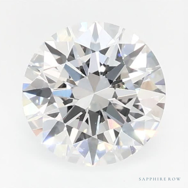0.71 ct lab-grown diamond, round cut | Sapphire Row · cut6