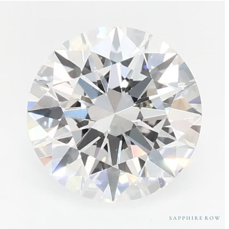0.71 ct lab-grown diamond, round cut | Sapphire Row · cut7