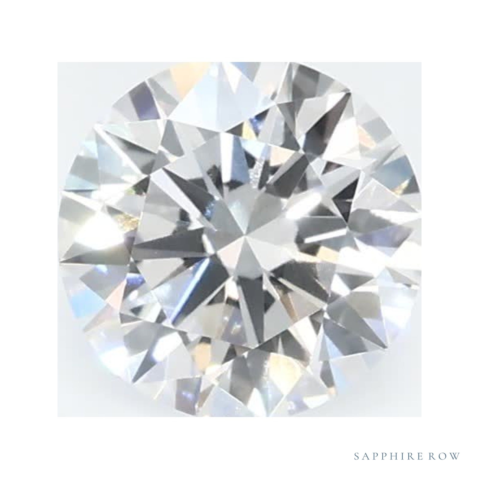 0.71 ct Round Lab-Grown Diamond – F VVS2 — Sapphire Row · cut · cut3 · cut4