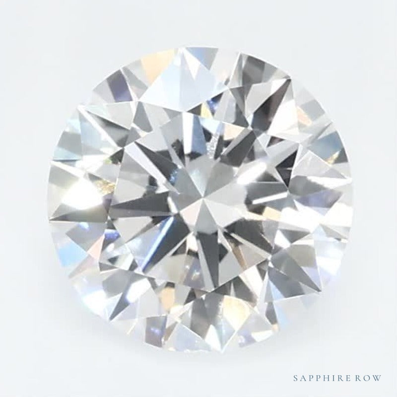 0.71 ct lab-grown diamond, round cut | Sapphire Row · cut6