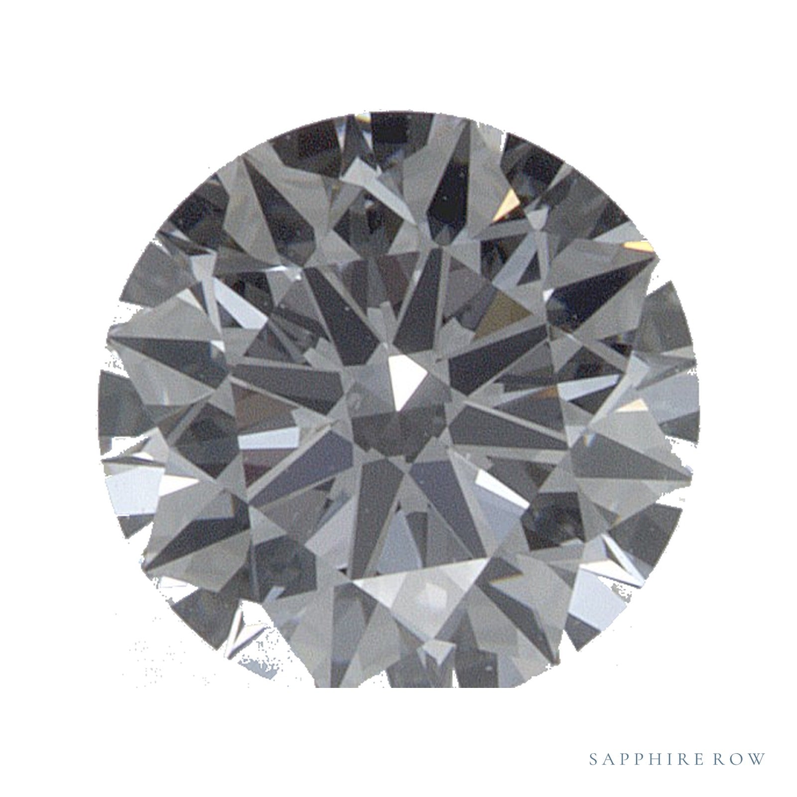 0.71 ct Round Lab-Grown Diamond – D VS1 — Sapphire Row · cut · cut3 · cut4