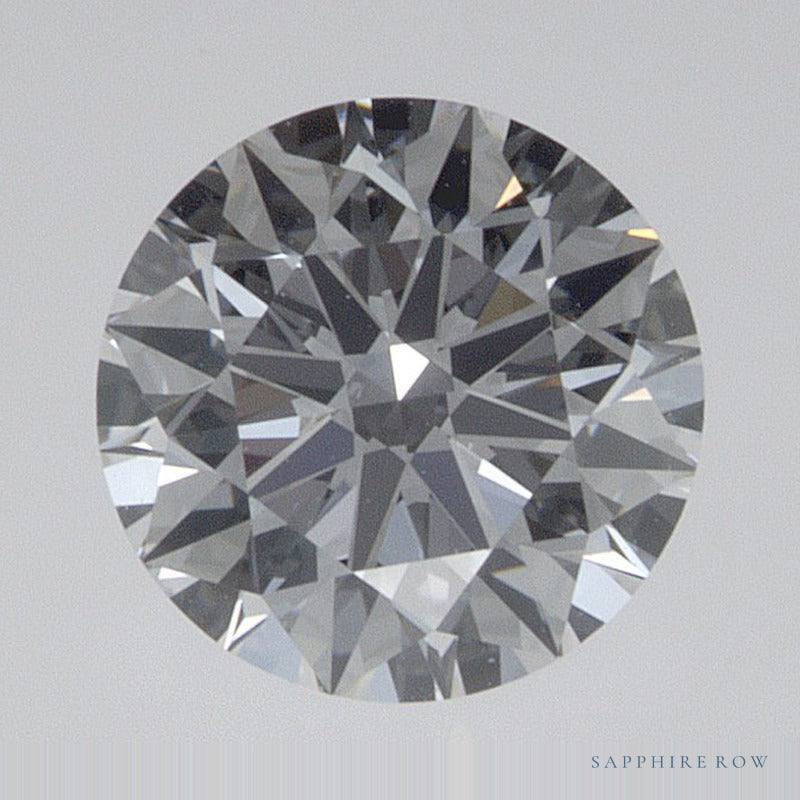 0.71 ct lab-grown diamond, round cut | Sapphire Row · cut6