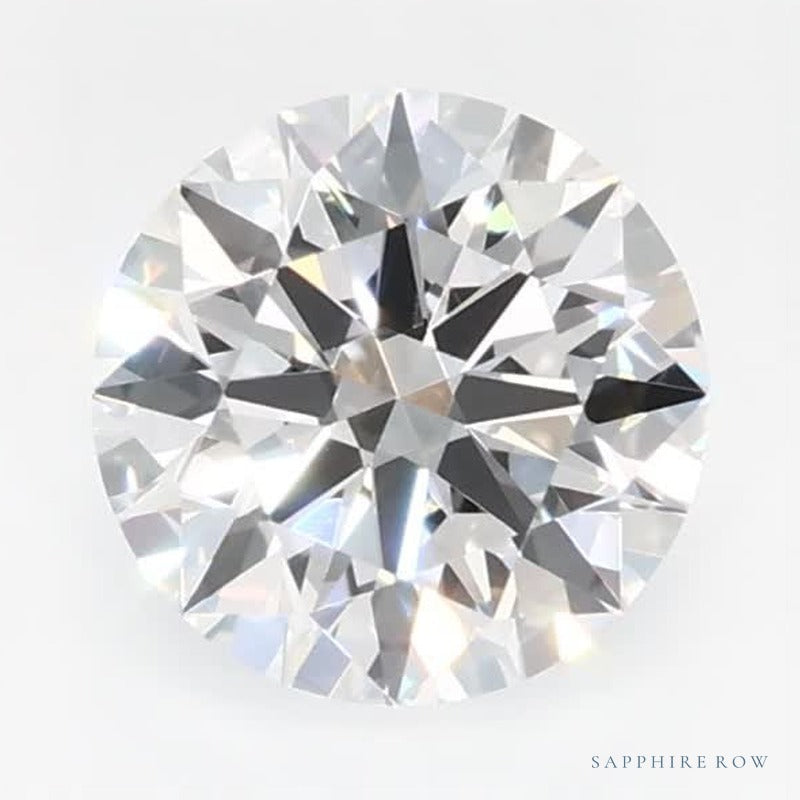 0.71 ct lab-grown diamond, round cut | Sapphire Row · cut7
