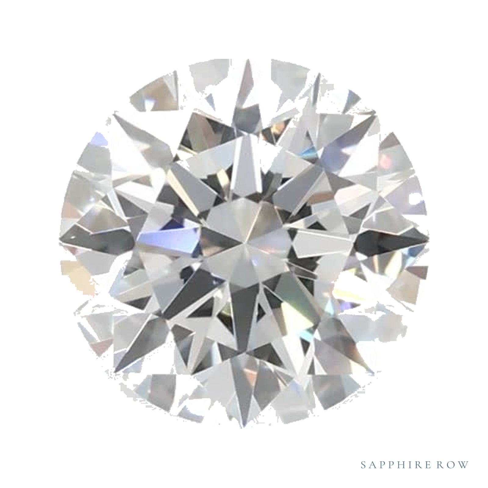 0.71 ct Round Lab-Grown Diamond – E VVS2 — Sapphire Row · cut · cut3 · cut4