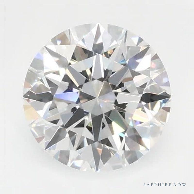 0.71 ct lab-grown diamond, round cut | Sapphire Row · cut6