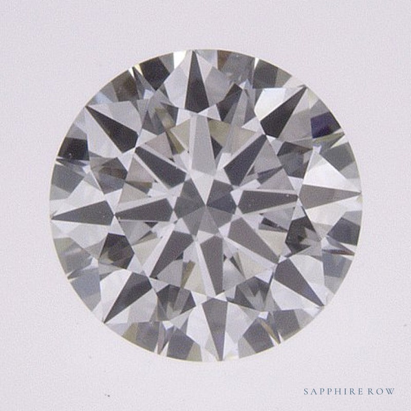 0.71 ct lab-grown diamond, round cut | Sapphire Row · cut6