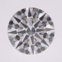 0.71 ct lab-grown diamond, round cut | Sapphire Row · cut7