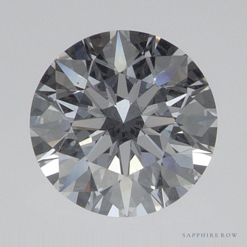 0.71 ct lab-grown diamond, round cut | Sapphire Row · cut6