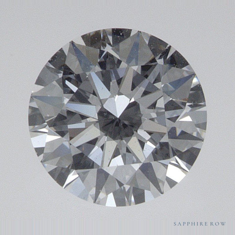 0.71 ct lab-grown diamond, round cut | Sapphire Row · cut6