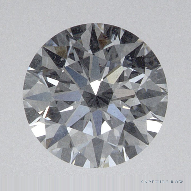 0.71 ct lab-grown diamond, round cut | Sapphire Row · cut6