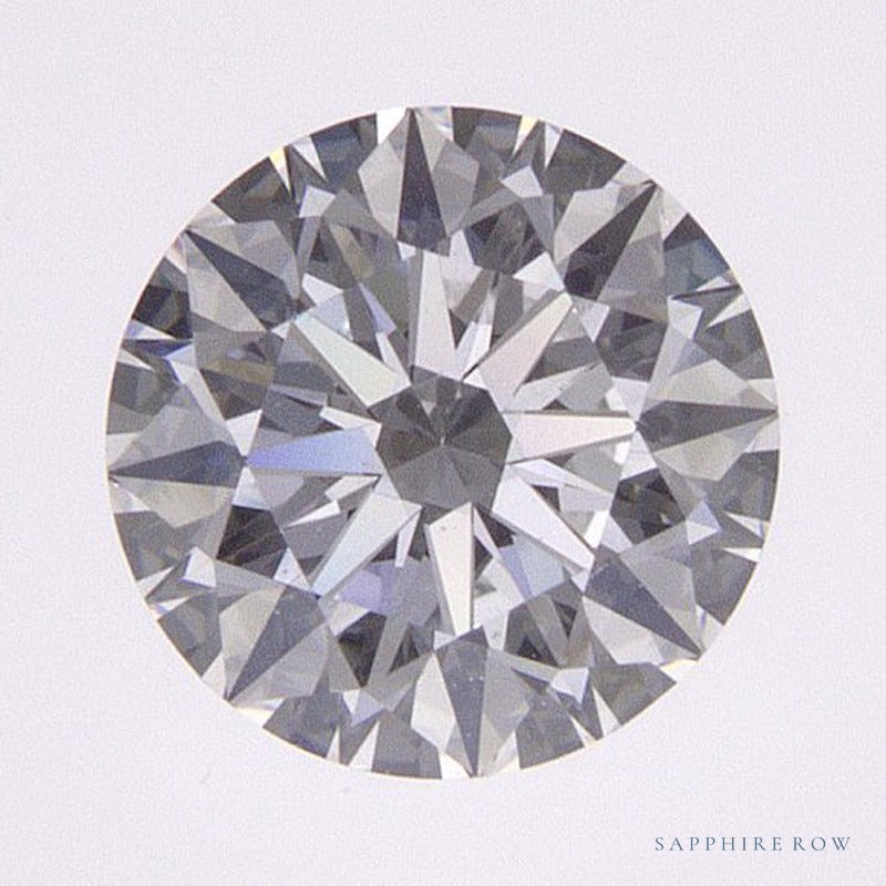 0.71 ct lab-grown diamond, round cut | Sapphire Row · cut6