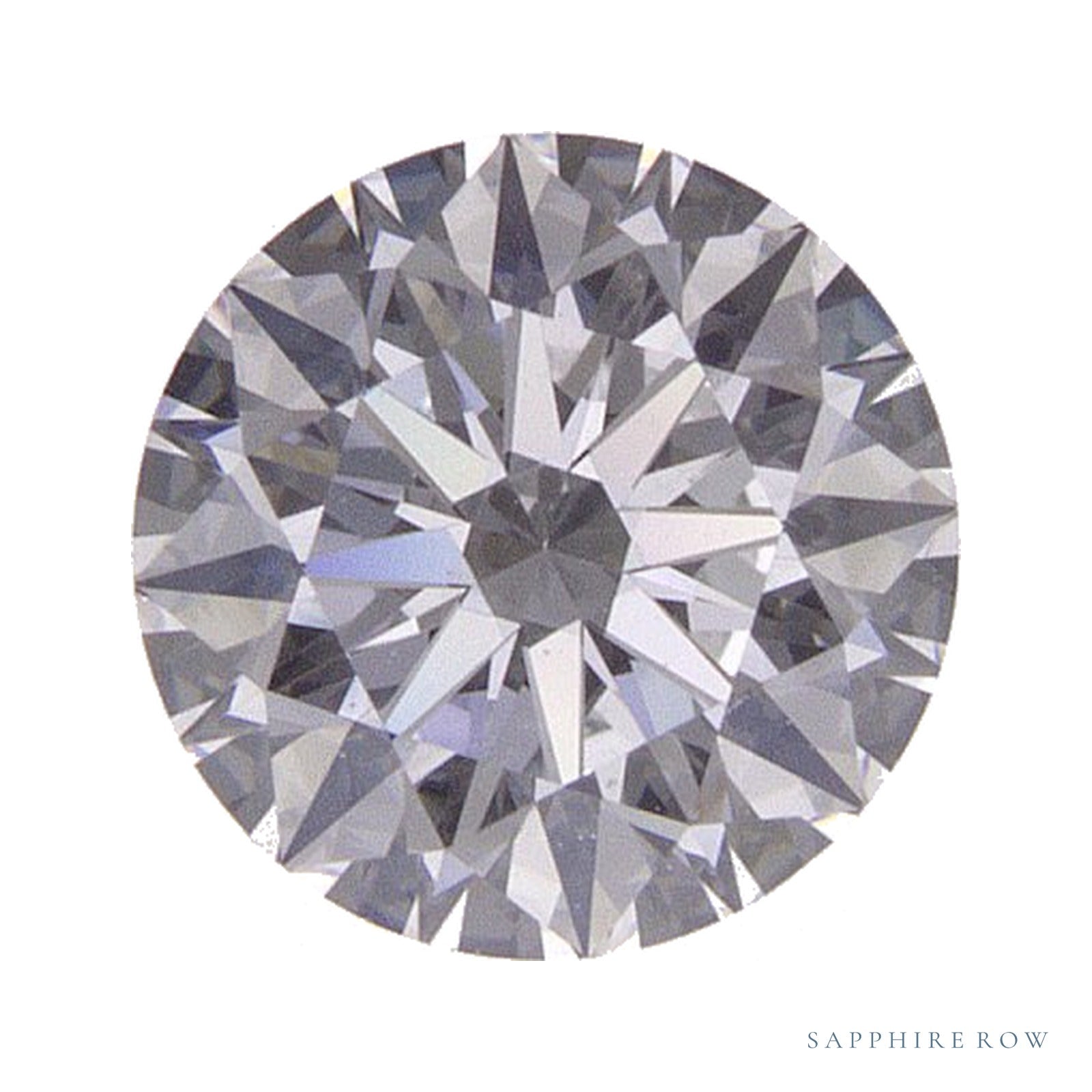 0.71 ct Round Lab-Grown Diamond – D VVS2 — Sapphire Row · cut · cut3 · cut4