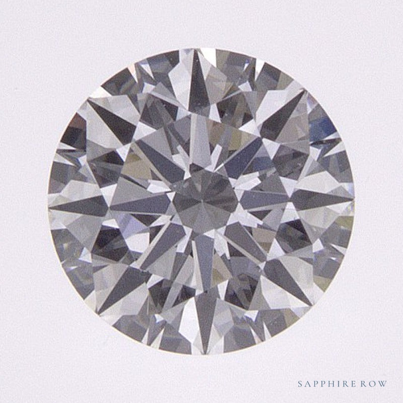 0.71 ct lab-grown diamond, round cut | Sapphire Row · cut6