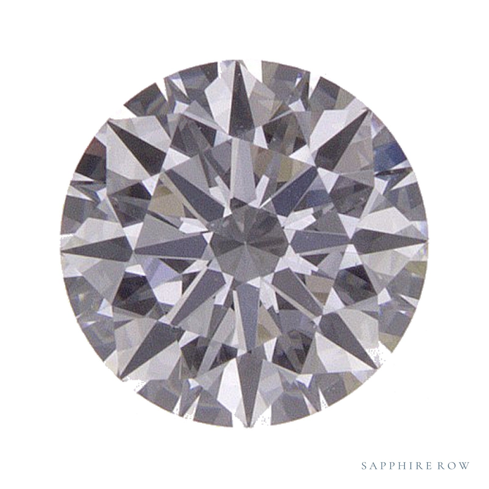0.71 ct Round Lab-Grown Diamond – D VVS2 — Sapphire Row · cut · cut3 · cut4
