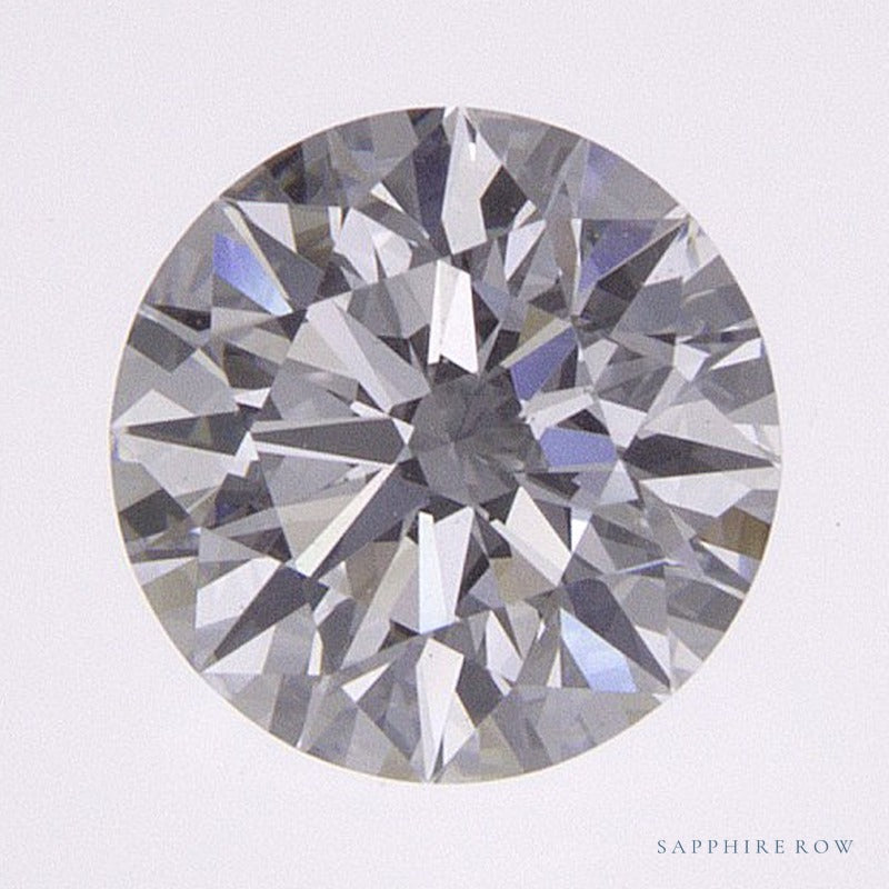 0.71 ct lab-grown diamond, round cut | Sapphire Row · cut7
