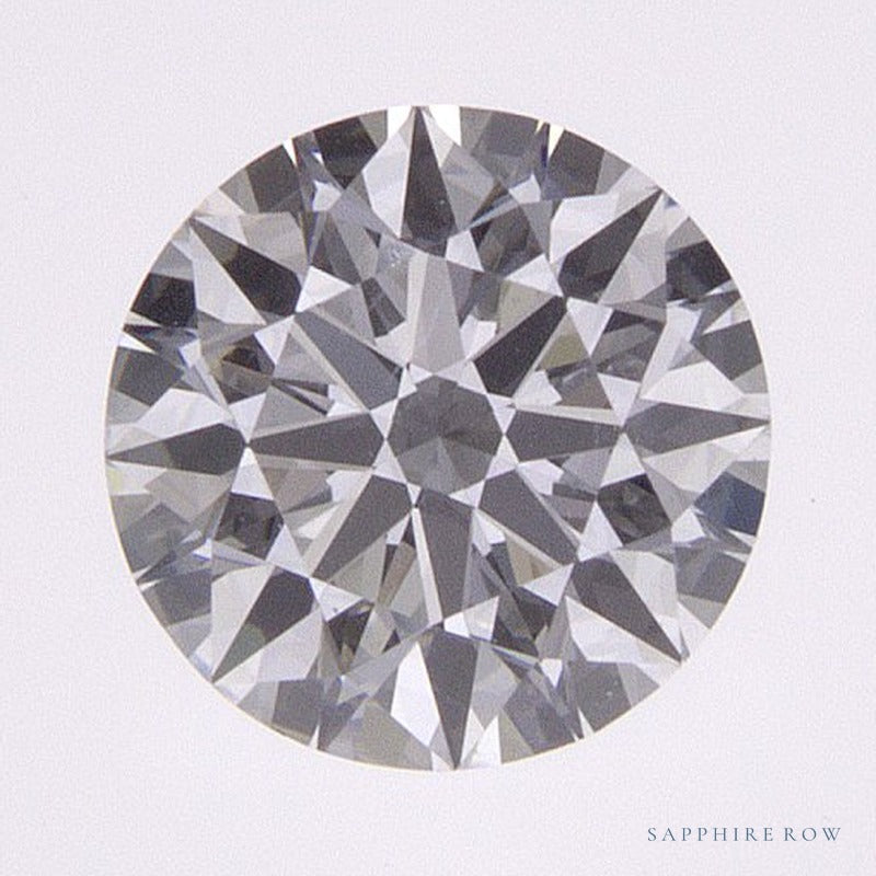 0.71 ct lab-grown diamond, round cut | Sapphire Row · cut6
