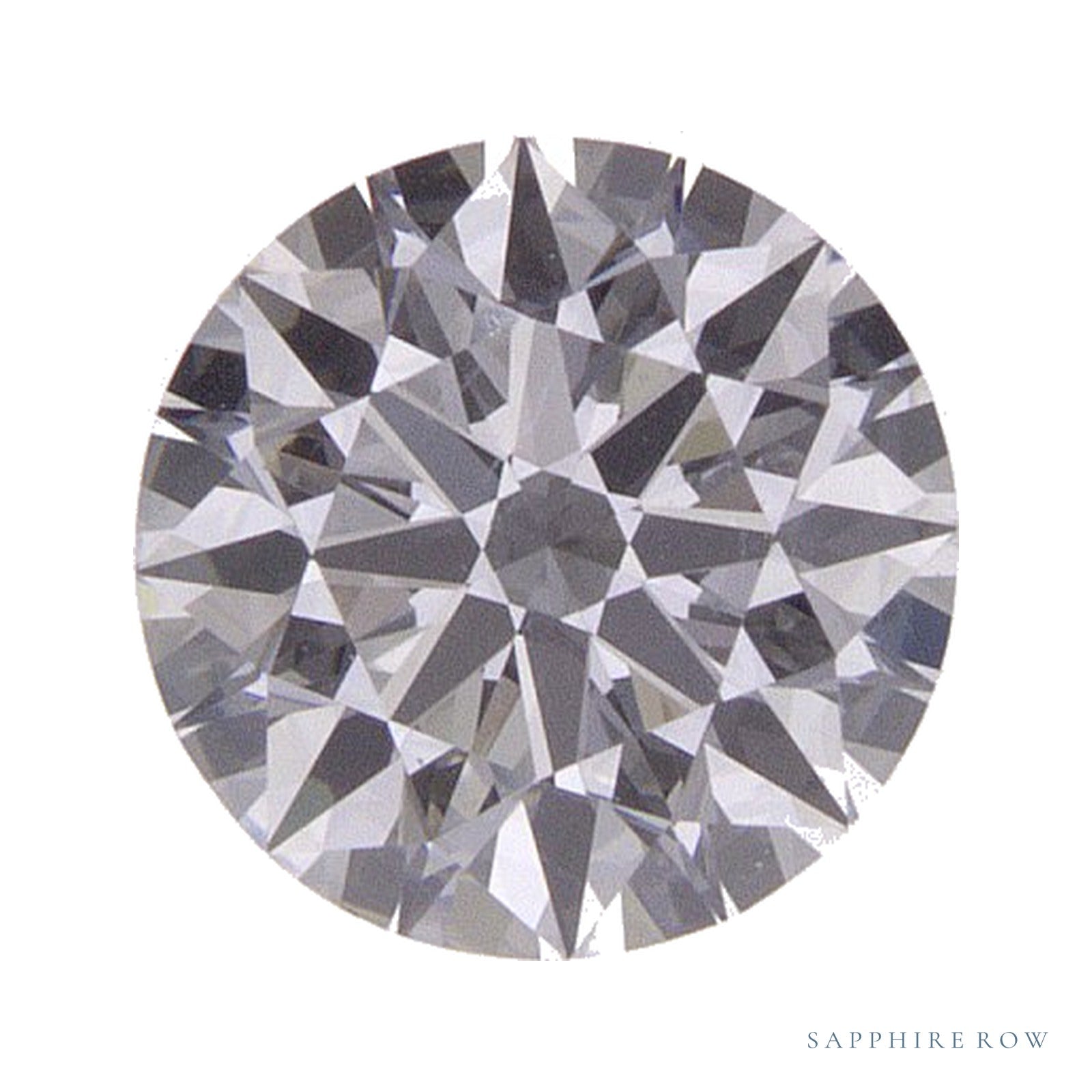 0.71 ct Round Lab-Grown Diamond – D VVS2 — Sapphire Row · cut · cut3 · cut4