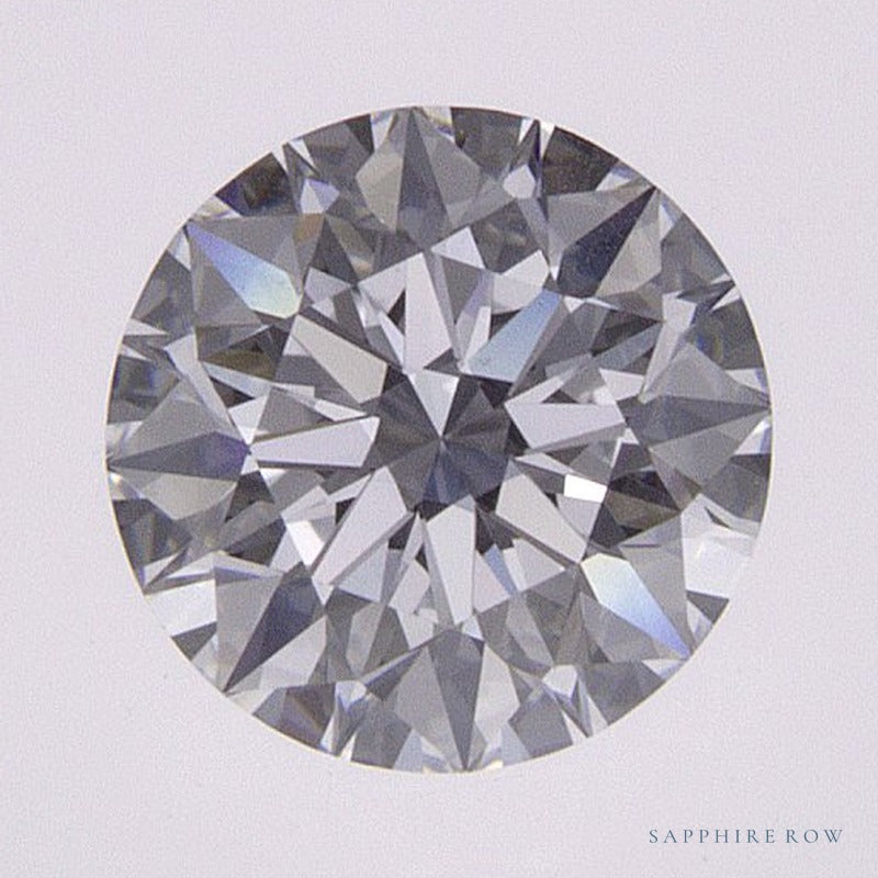 0.71 ct lab-grown diamond, round cut | Sapphire Row · cut6