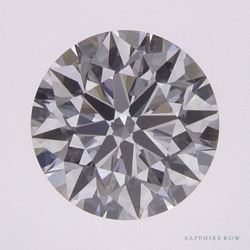 0.71 ct lab-grown diamond, round cut | Sapphire Row · cut6