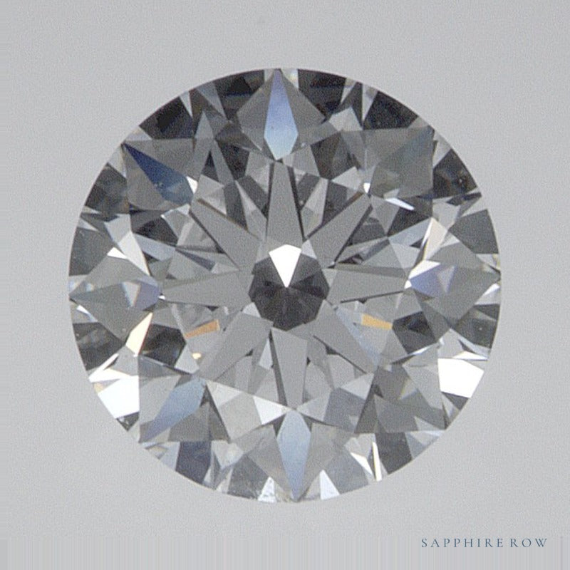 0.71 ct lab-grown diamond, round cut | Sapphire Row · cut6