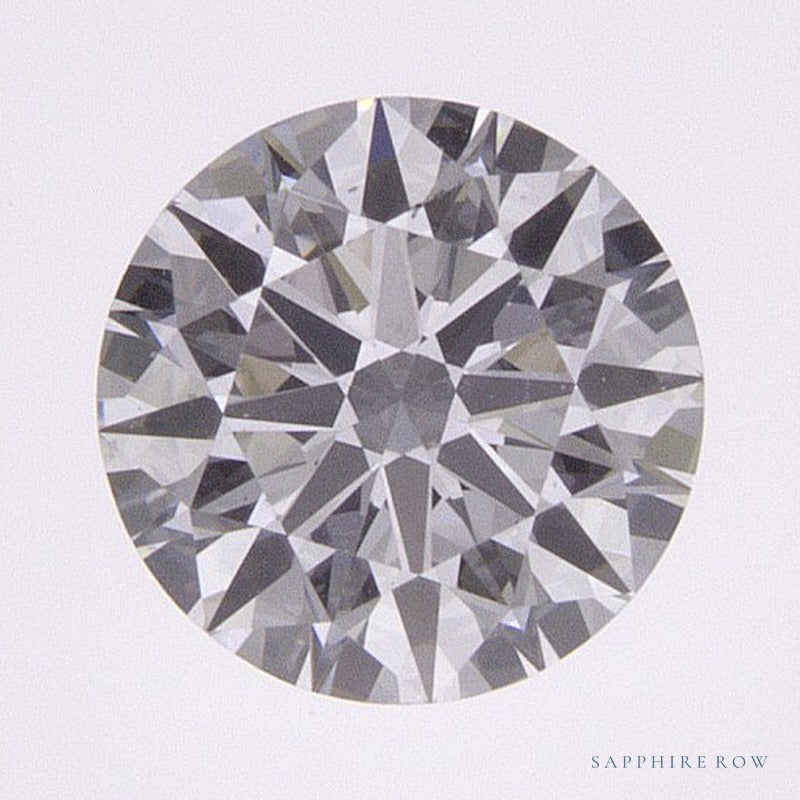 0.71 ct lab-grown diamond, round cut | Sapphire Row · cut7