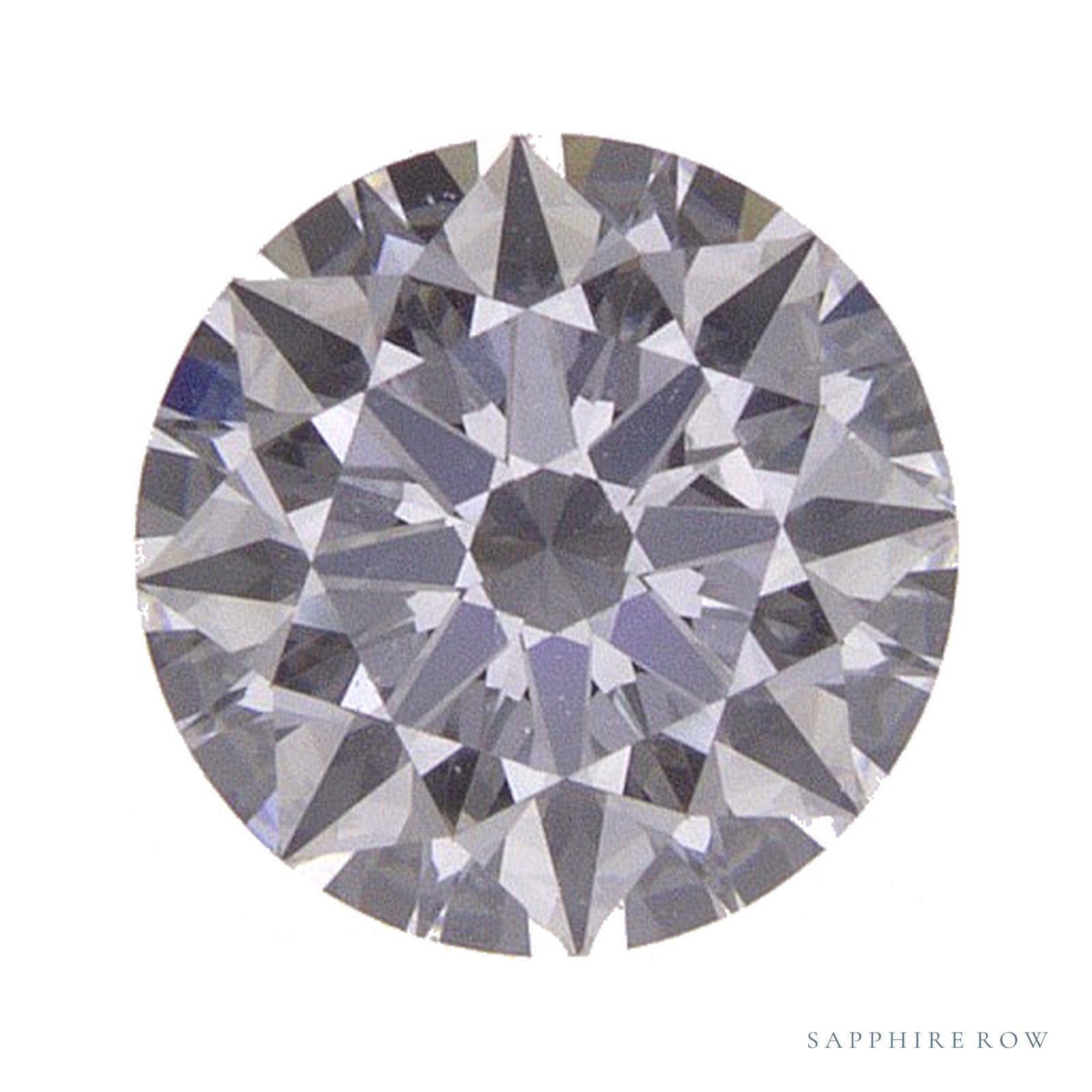0.71 ct Round Lab-Grown Diamond – D VVS1 — Sapphire Row · cut · cut3 · cut4