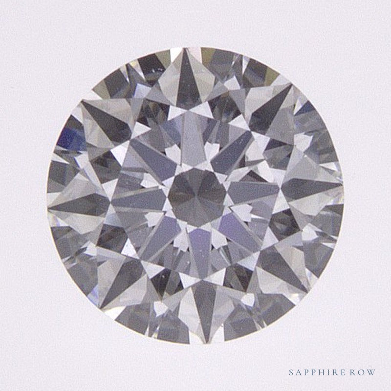 0.71 ct lab-grown diamond, round cut | Sapphire Row · cut6