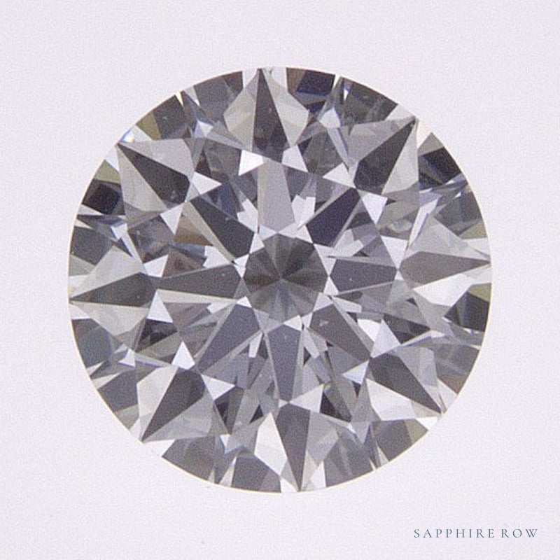 0.71 ct lab-grown diamond, round cut | Sapphire Row · cut6