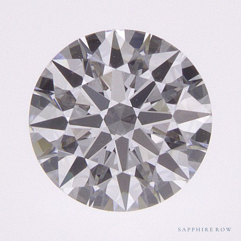 0.71 ct lab-grown diamond, round cut | Sapphire Row · cut6