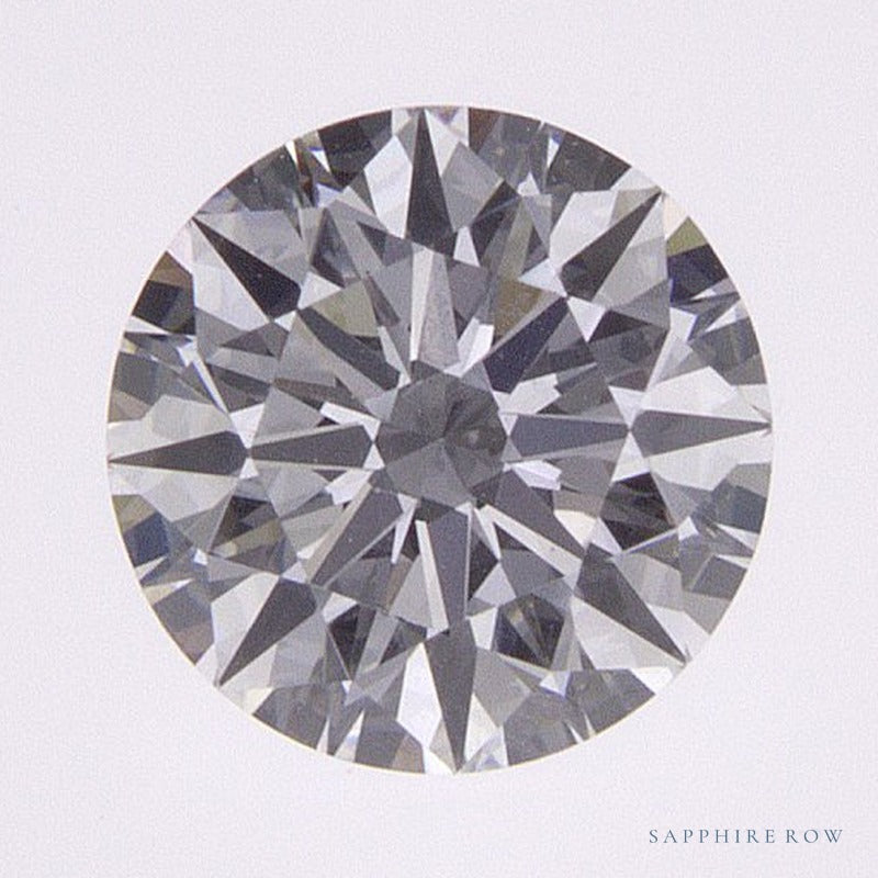 0.71 ct lab-grown diamond, round cut | Sapphire Row · cut7