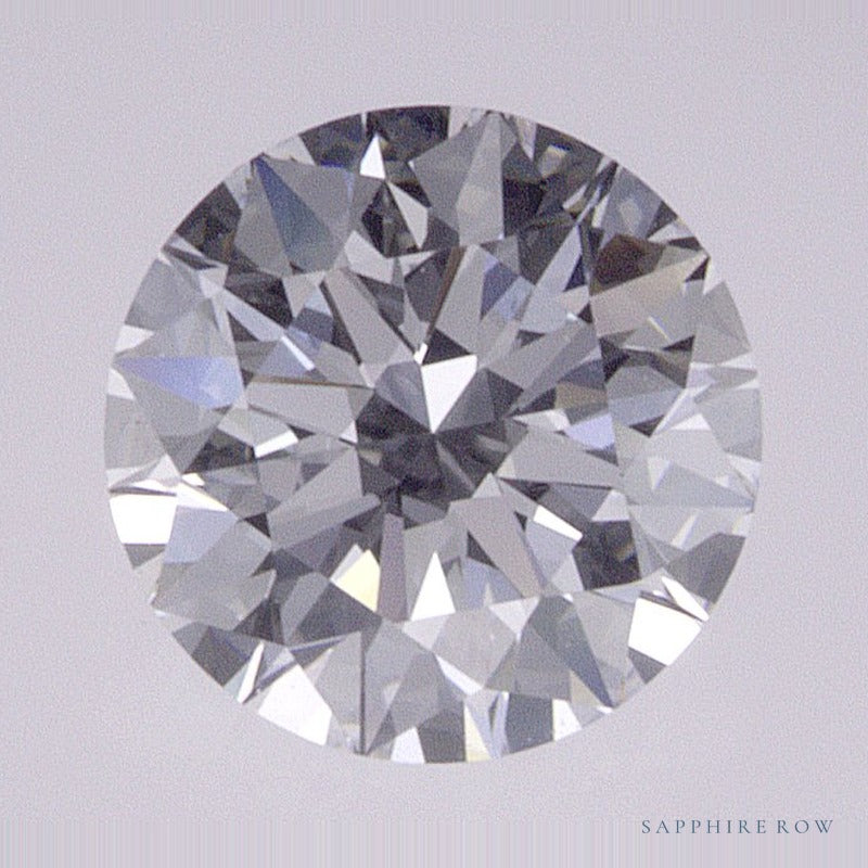 0.71 ct lab-grown diamond, round cut | Sapphire Row · cut6