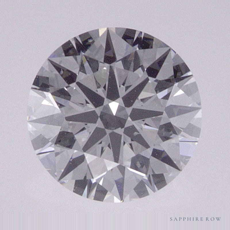 0.71 ct lab-grown diamond, round cut | Sapphire Row · cut6