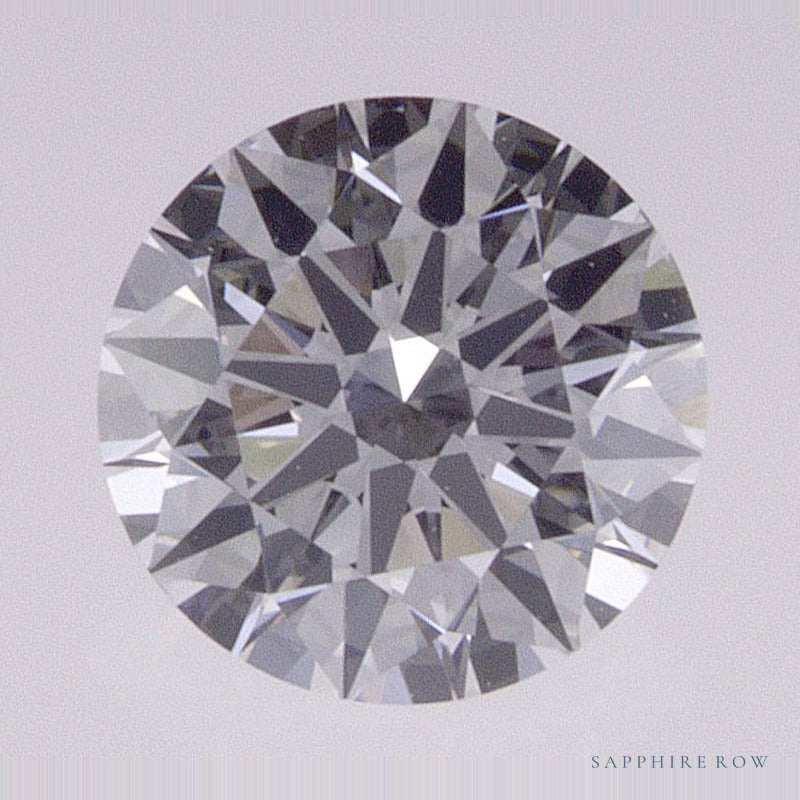 0.71 ct lab-grown diamond, round cut | Sapphire Row · cut6