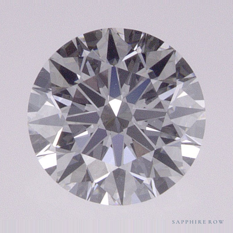 0.71 ct lab-grown diamond, round cut | Sapphire Row · cut6