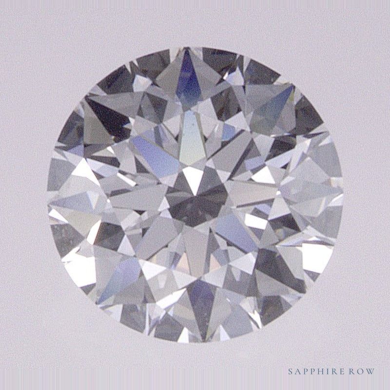 0.71 ct lab-grown diamond, round cut | Sapphire Row · cut7