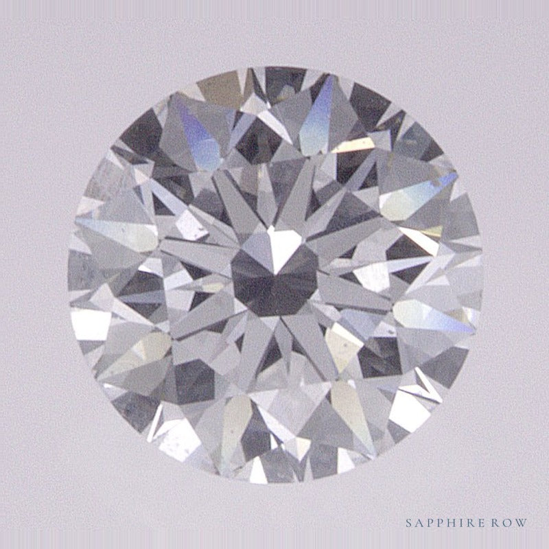 0.71 ct lab-grown diamond, round cut | Sapphire Row · cut7
