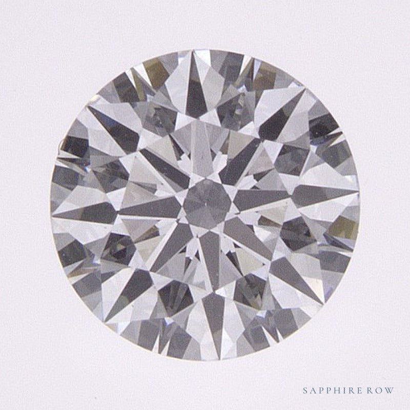 0.71 ct lab-grown diamond, round cut | Sapphire Row · cut6