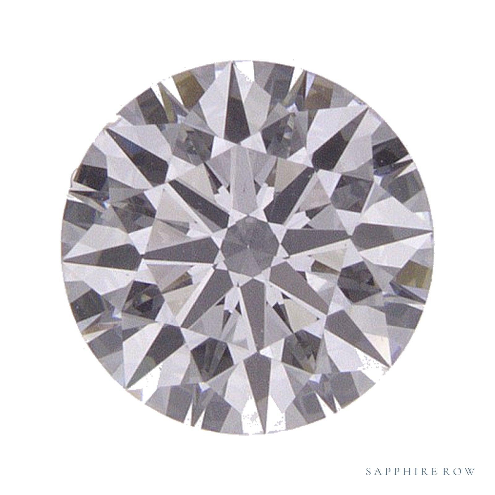 0.71 ct Round Lab-Grown Diamond – D VVS1 — Sapphire Row · cut · cut3 · cut4