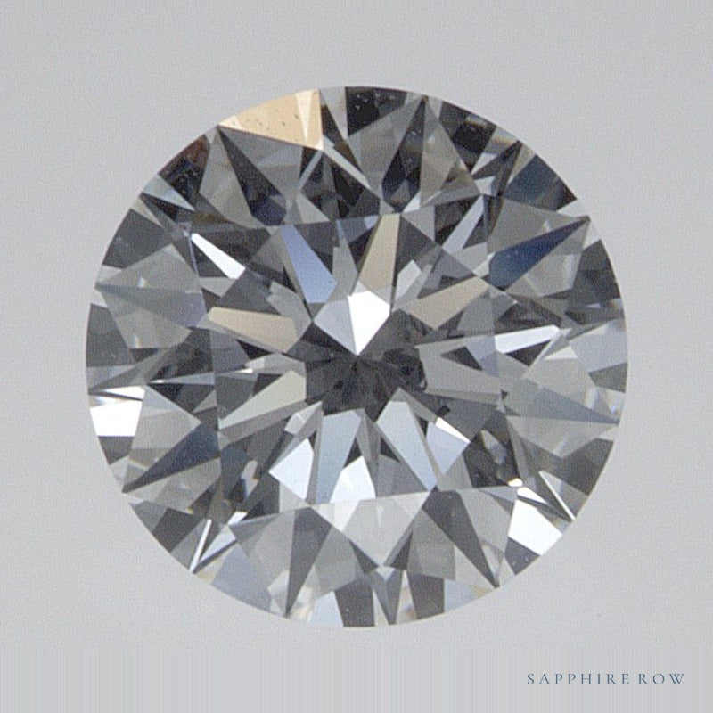 0.71 ct lab-grown diamond, round cut | Sapphire Row · cut6