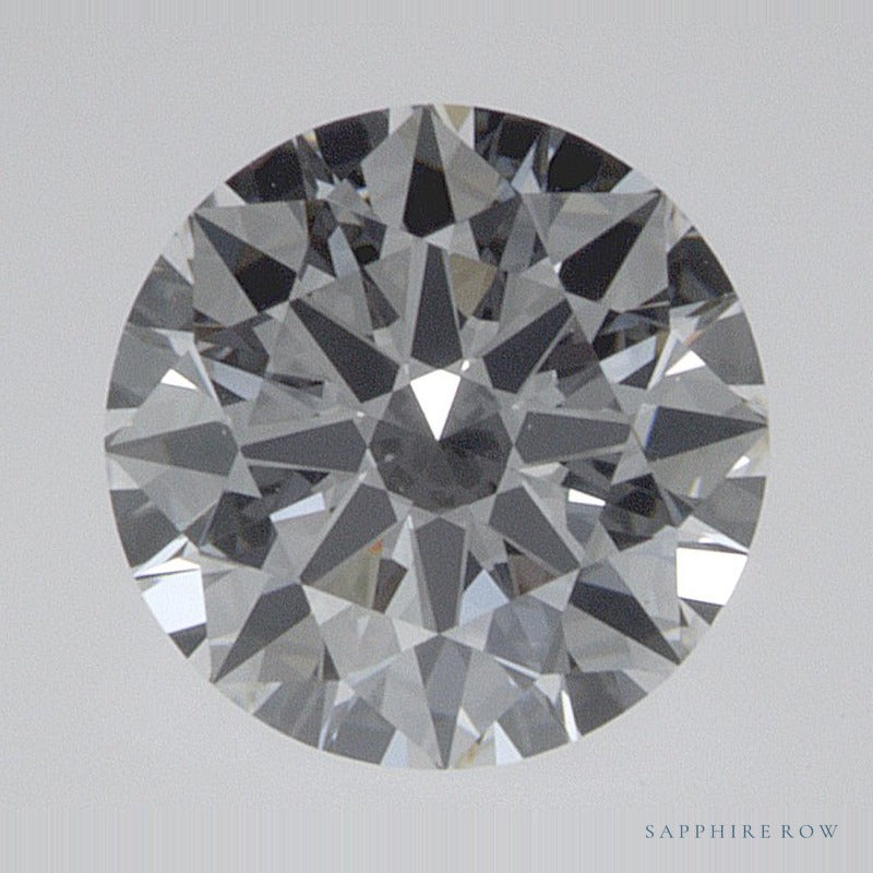 0.71 ct lab-grown diamond, round cut | Sapphire Row · cut6