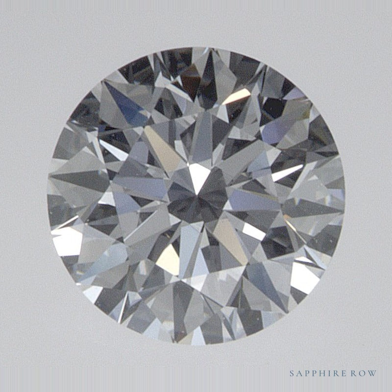0.71 ct lab-grown diamond, round cut | Sapphire Row · cut6