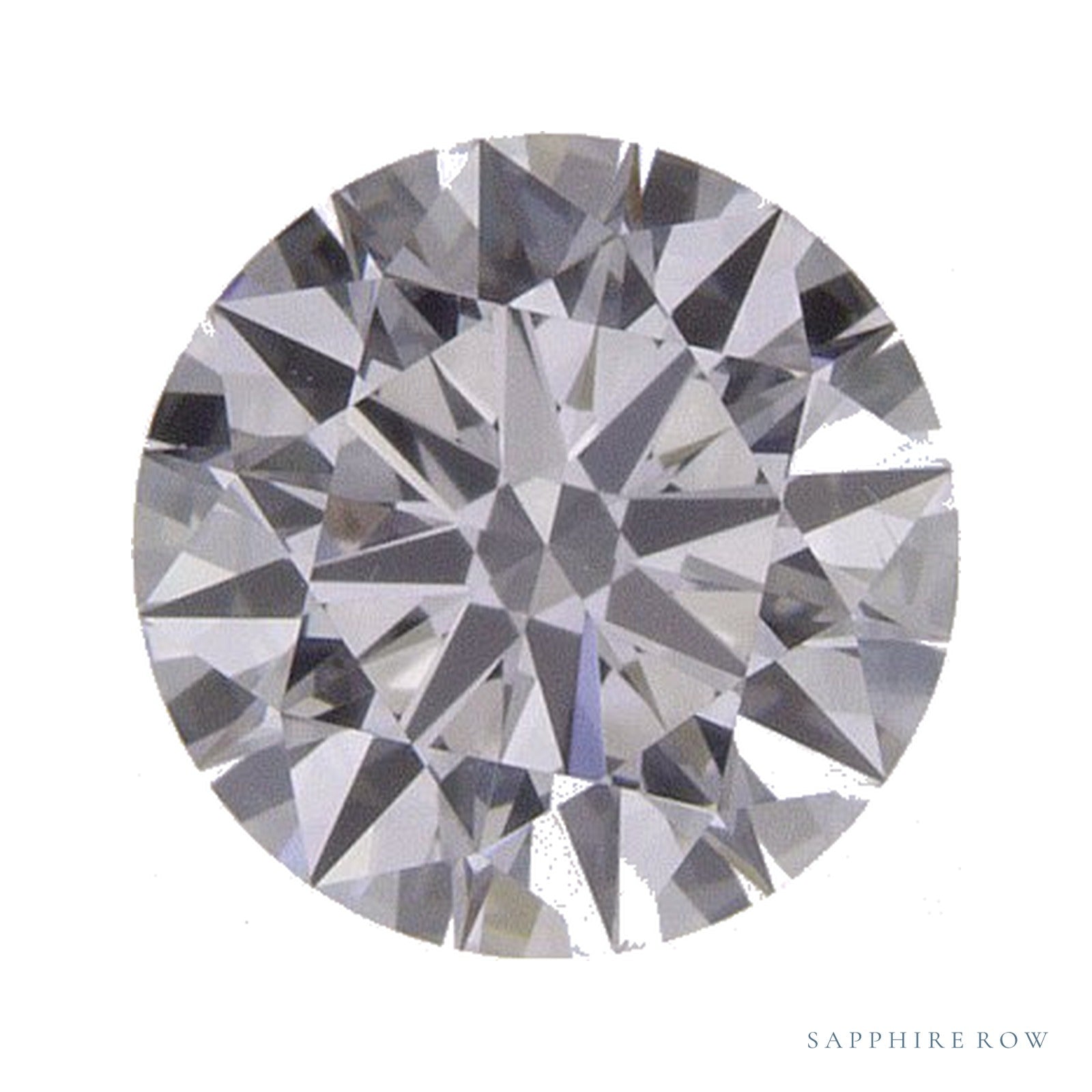 0.71 ct Round Lab-Grown Diamond – D VVS1 — Sapphire Row · cut · cut3 · cut4