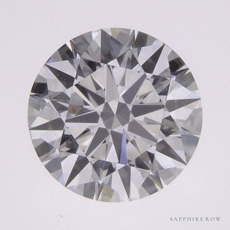 0.71 ct lab-grown diamond, round cut | Sapphire Row · cut6