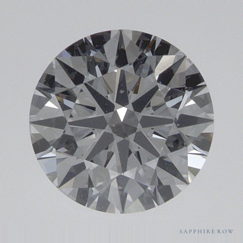 0.71 ct lab-grown diamond, round cut | Sapphire Row · cut6