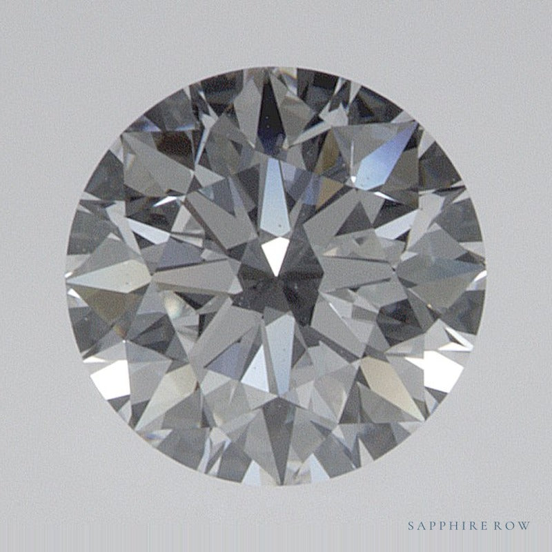0.71 ct lab-grown diamond, round cut | Sapphire Row · cut6