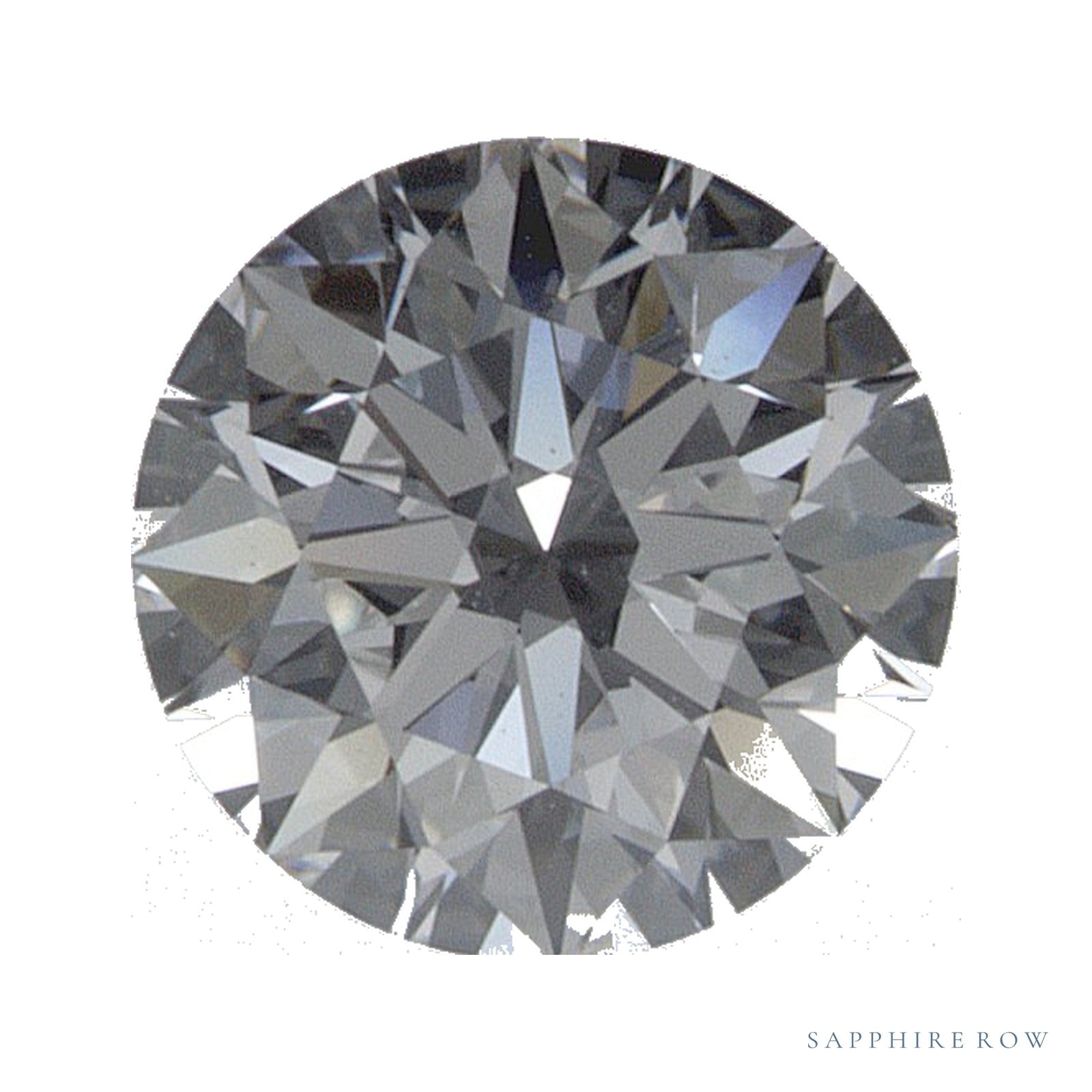 0.71 ct lab-grown diamond, round cut | Sapphire Row